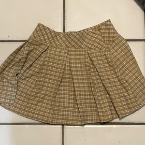 Zara kids plaid skirt ☺️.